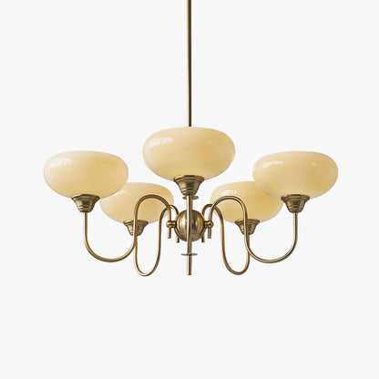 Creamy Persimmon Chandelier Chandelier