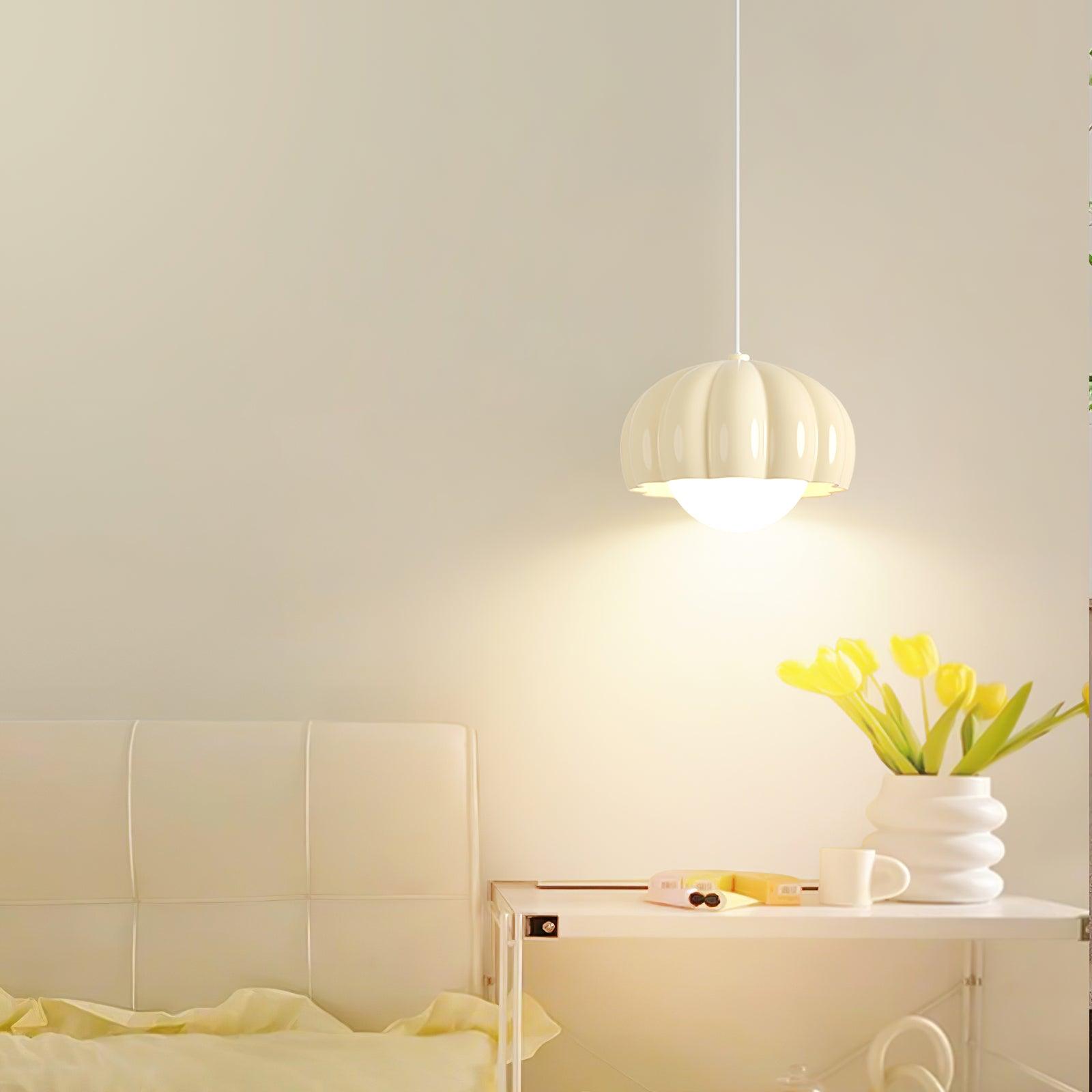 Creamy Pumpkin Pendant Light Pendant light