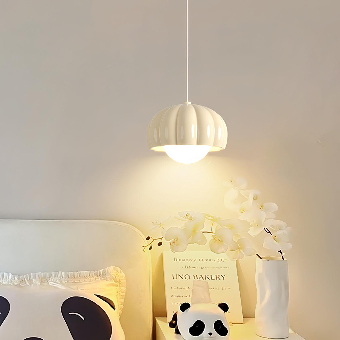 Creamy Pumpkin Pendant Light Pendant light