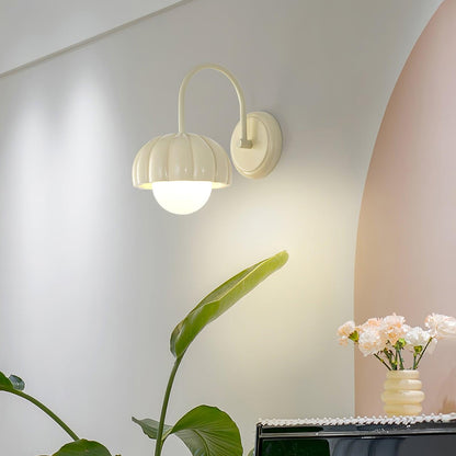 Creamy Pumpkin Wall Light Wall lamp