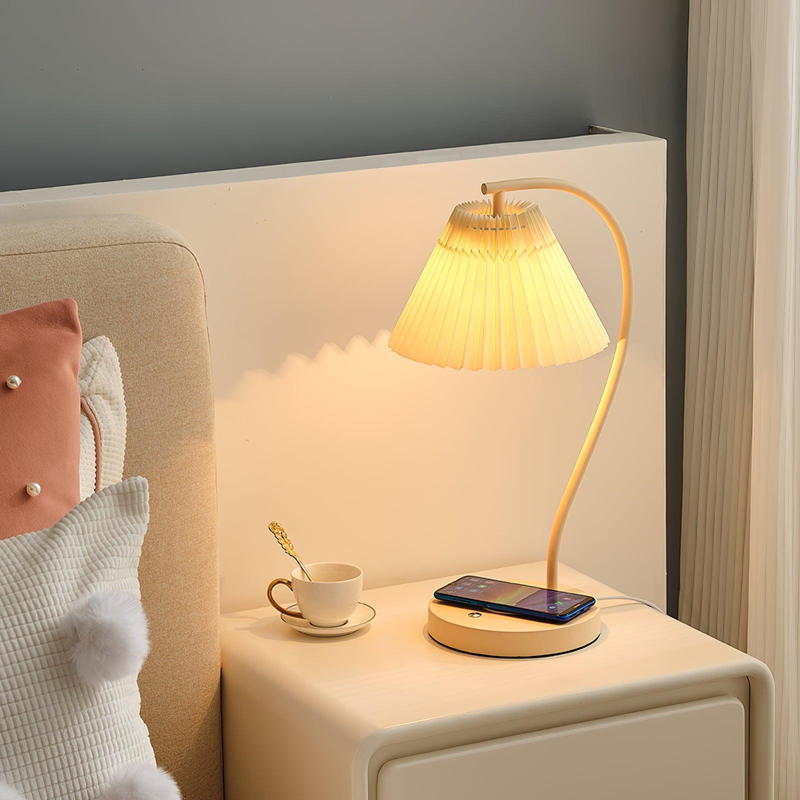 Crescini Pleated Table Lamp Table lamp