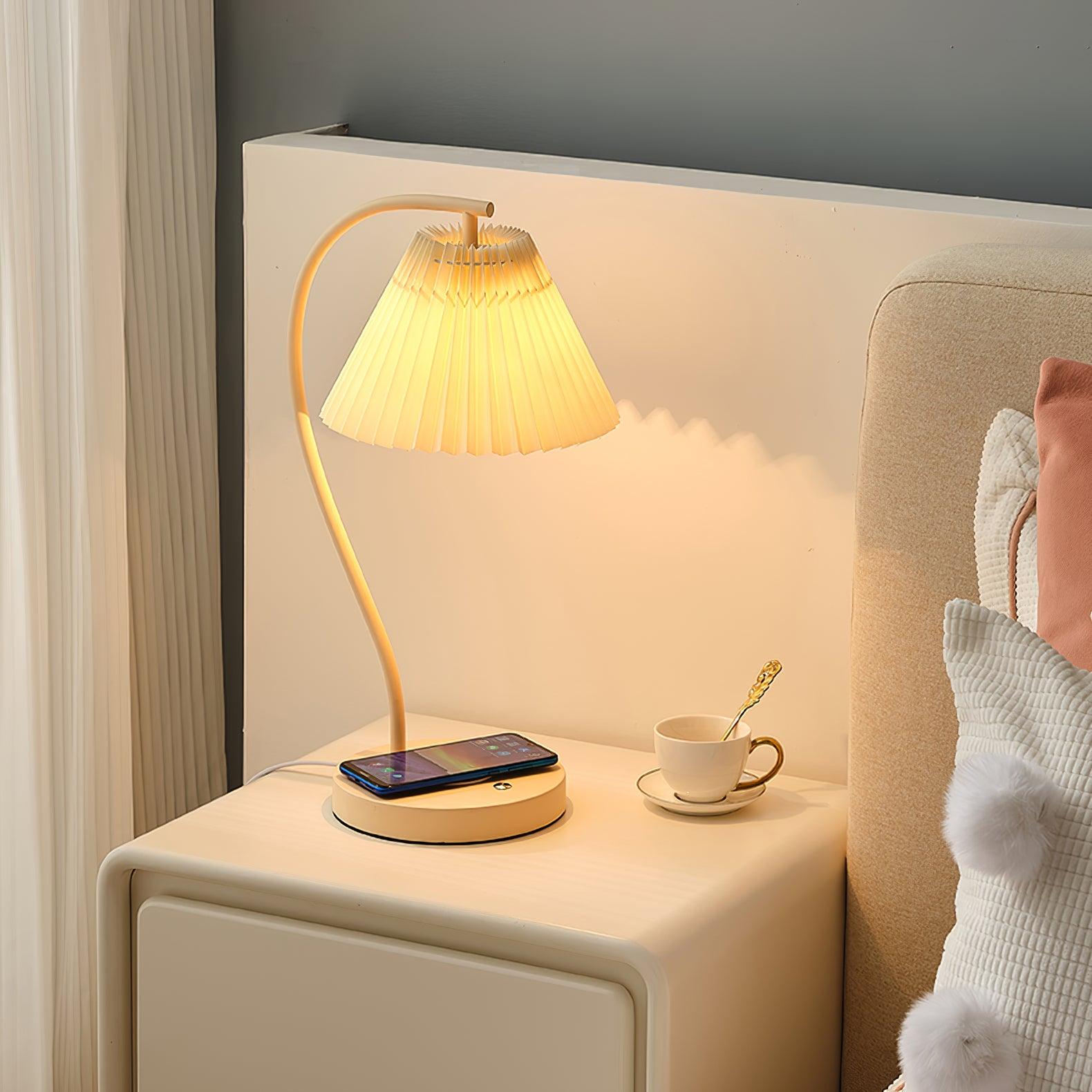 Crescini Pleated Table Lamp Table lamp