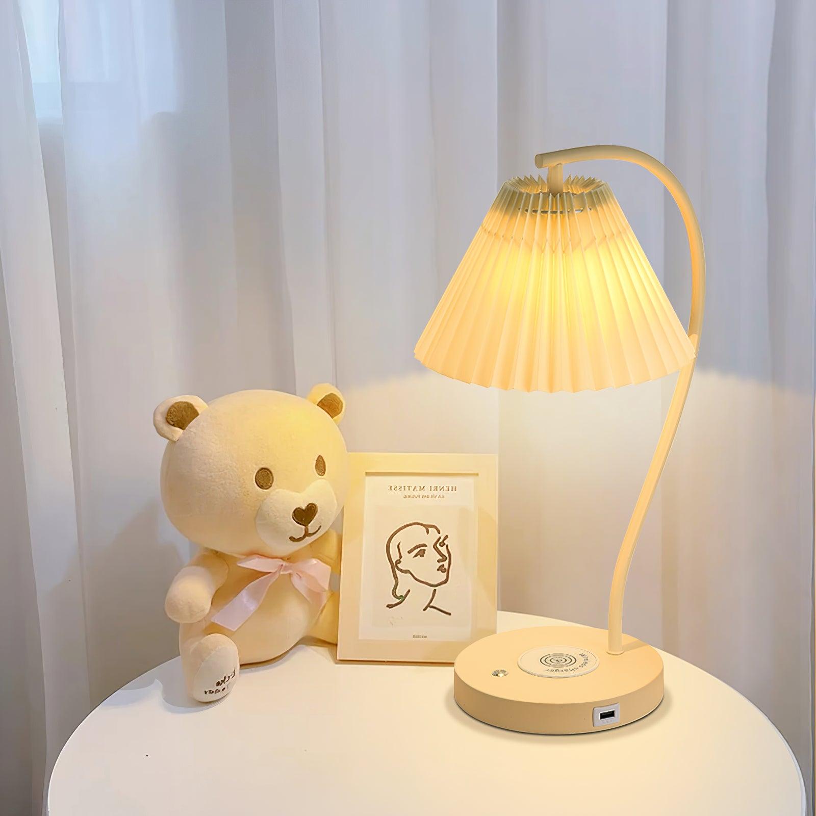 Crescini Pleated Table Lamp Table lamp