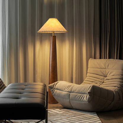 Crestview Paper Column Floor Lamp Floor lamp