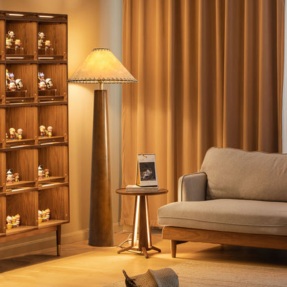 Crestview Paper Column Floor Lamp Floor lamp