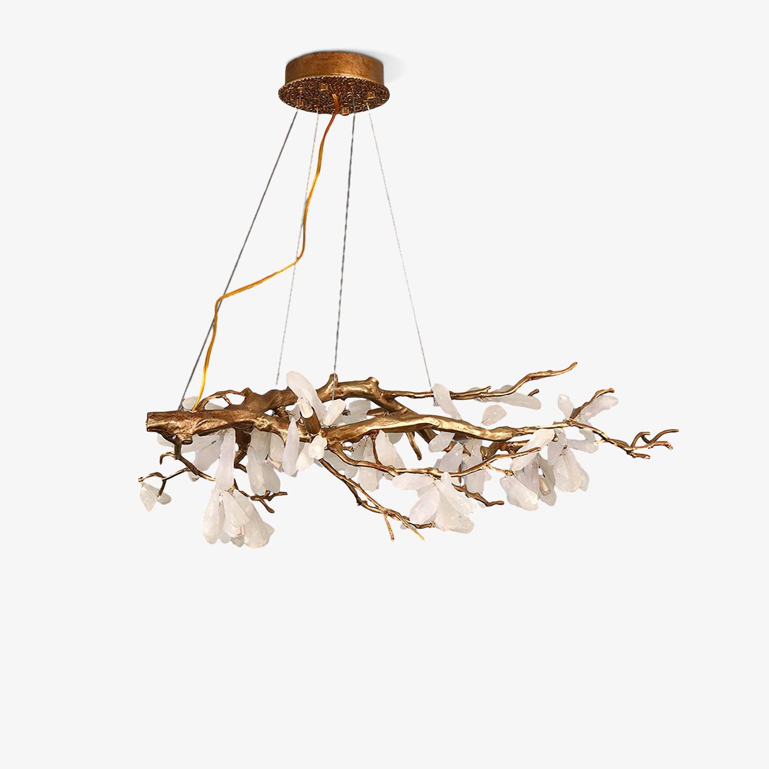 Crushed Natural Stone Chandelier Chandelier