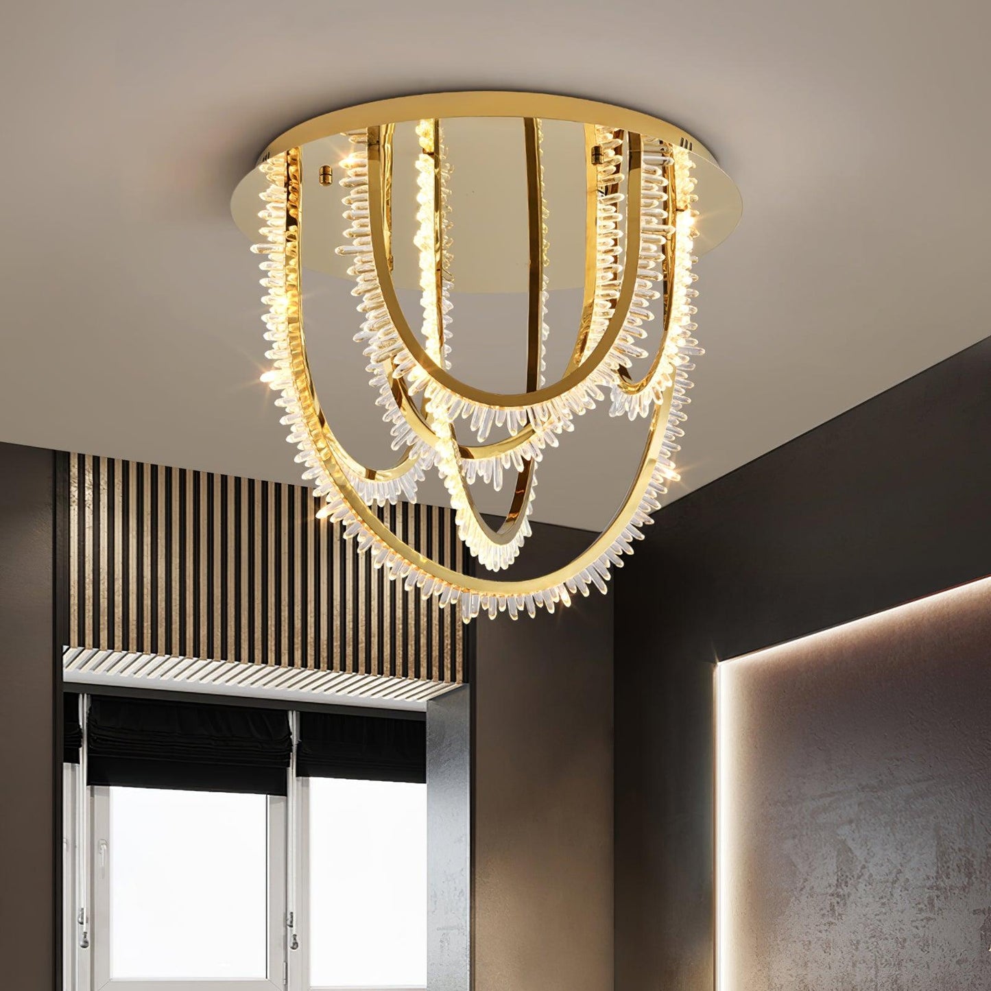 Crystal Corde Ceiling Light Ceiling lamp