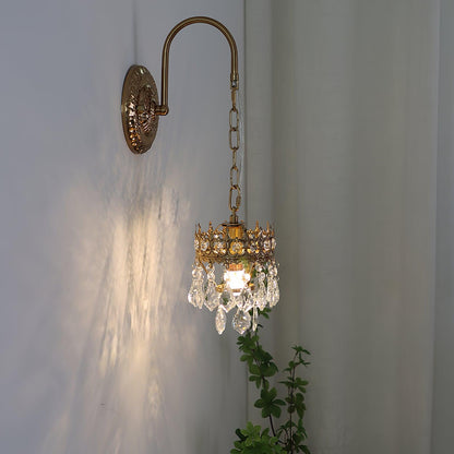 Crystal Crown Sconce Wall lamp