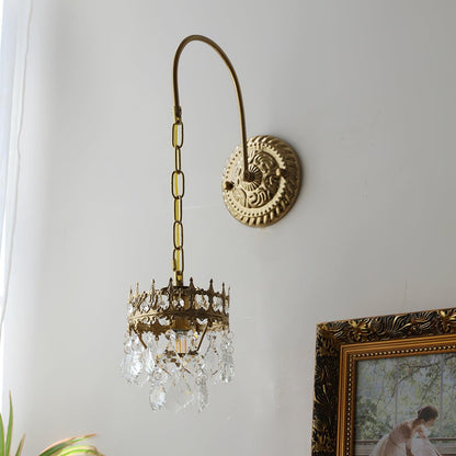 Crystal Crown Sconce Wall lamp