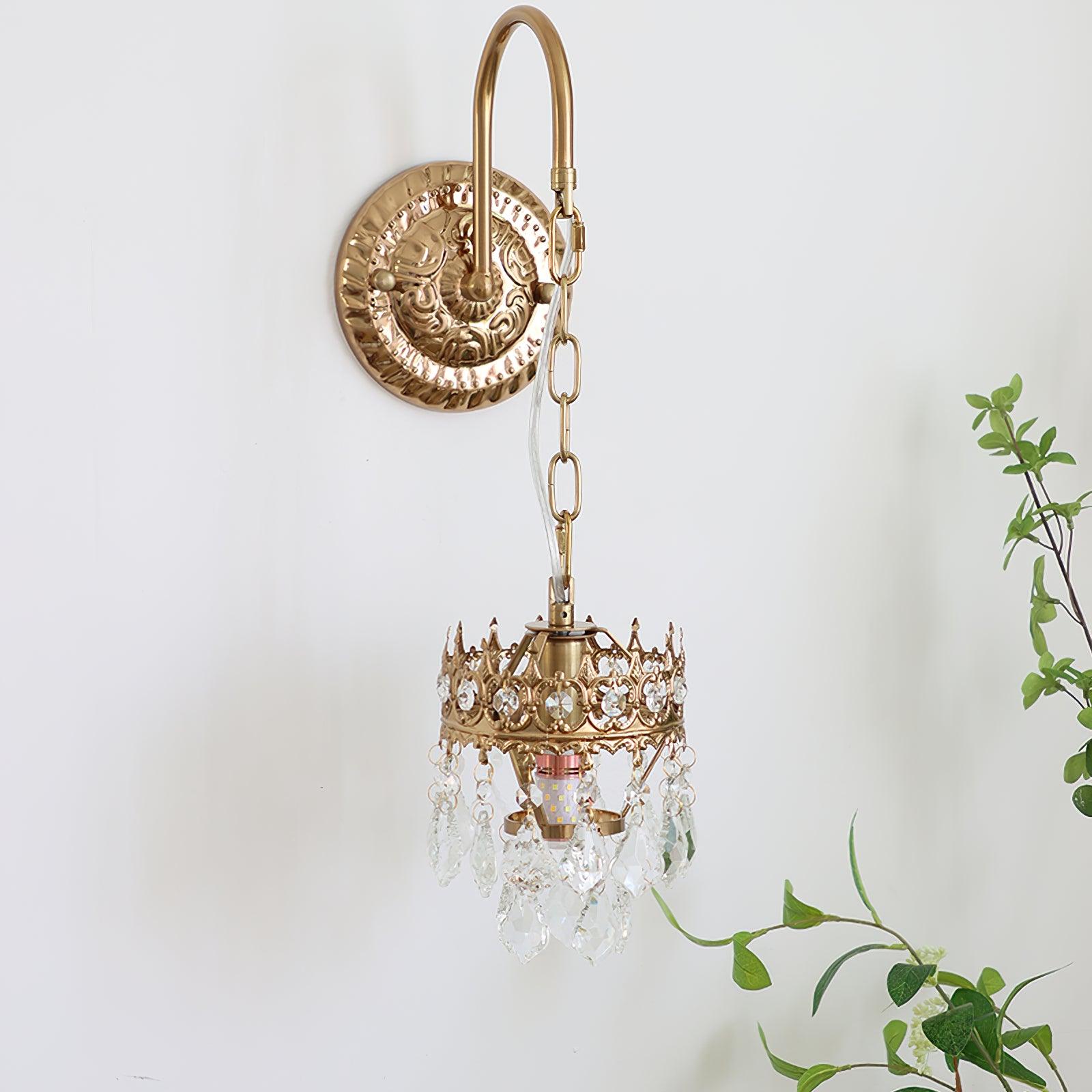 Crystal Crown Sconce Wall lamp