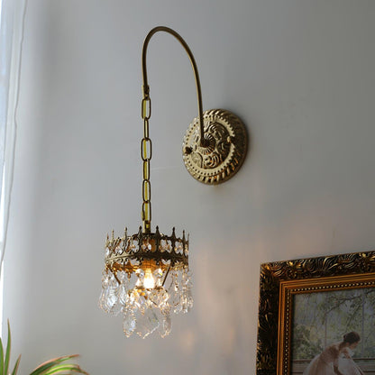 Crystal Crown Sconce Wall lamp