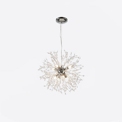 Crystal Dandelion Chandelier 9heads Dia 19.7″ / Dia 50cm / Chrome Chandelier