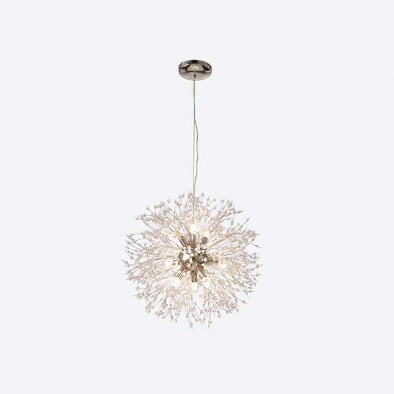 Crystal Dandelion Chandelier 12heads Dia 21.7″ / Dia 55cm / Chrome Chandelier