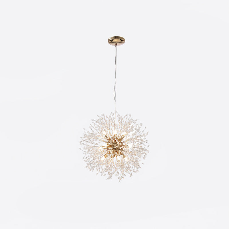 Crystal Dandelion Chandelier 12heads Dia 21.7″ / Dia 55cm / Gold Chandelier