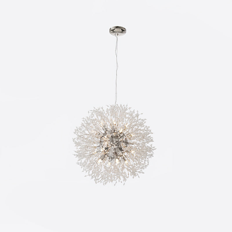 Crystal Dandelion Chandelier 16heads Dia 23.6″ / Dia 60cm / Chrome Chandelier