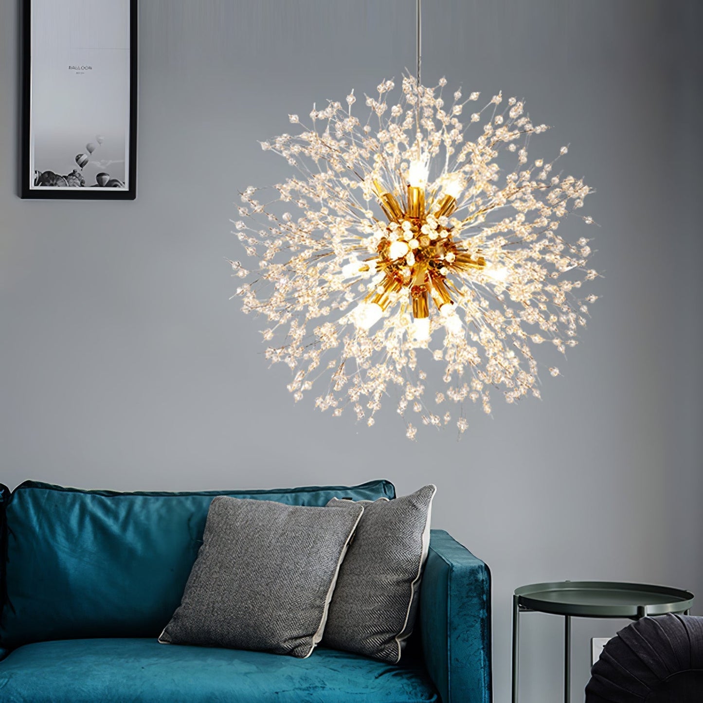 Crystal Dandelion Chandelier Chandelier