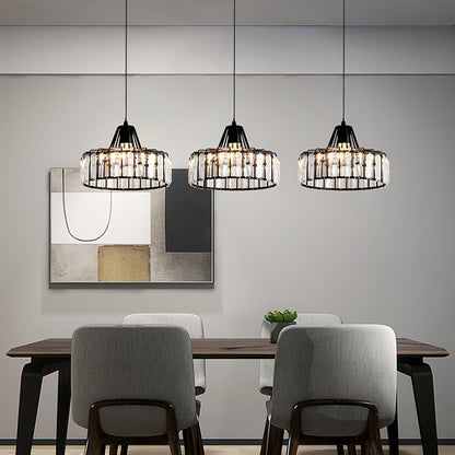 Crystal Drum Pendant Lamp Pendant light