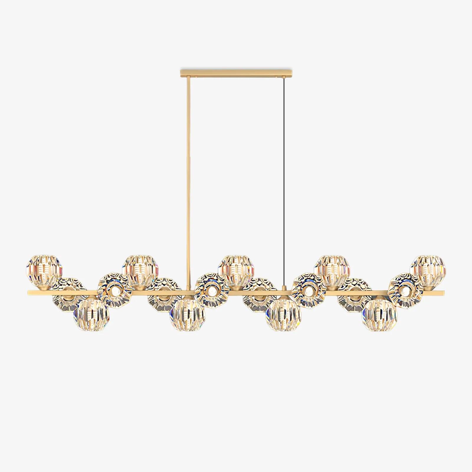 Crystal Glass Ball Chandelier Chandelier