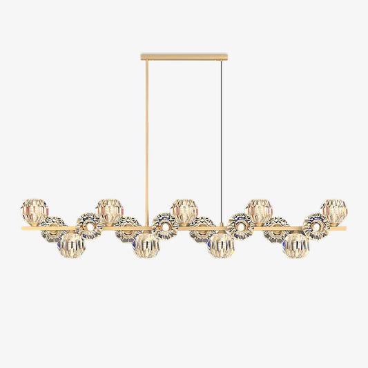 Crystal Glass Ball Chandelier Chandelier