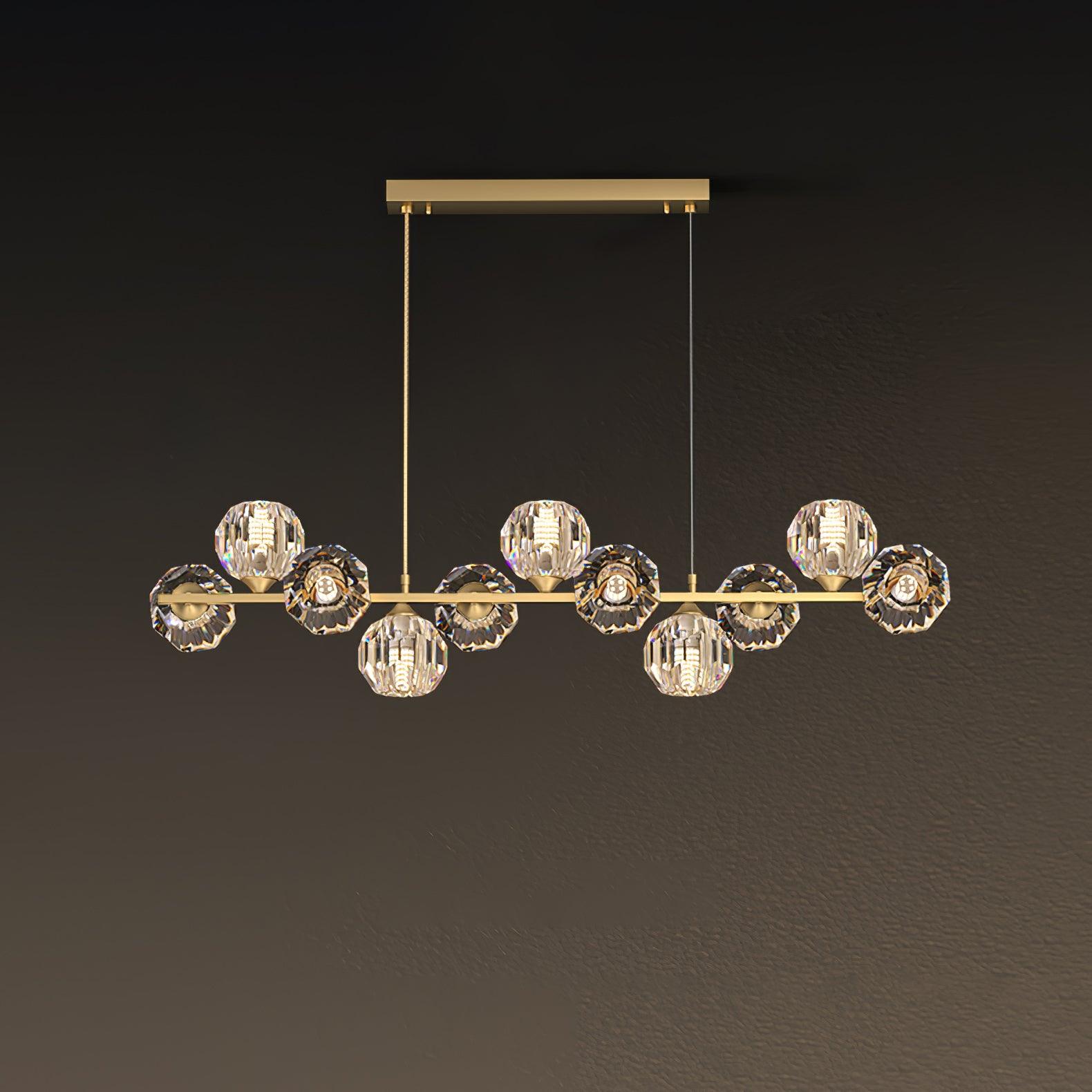 Crystal Glass Ball Chandelier Chandelier
