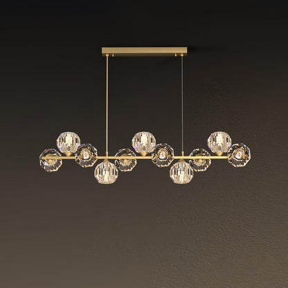 Crystal Glass Ball Chandelier Chandelier