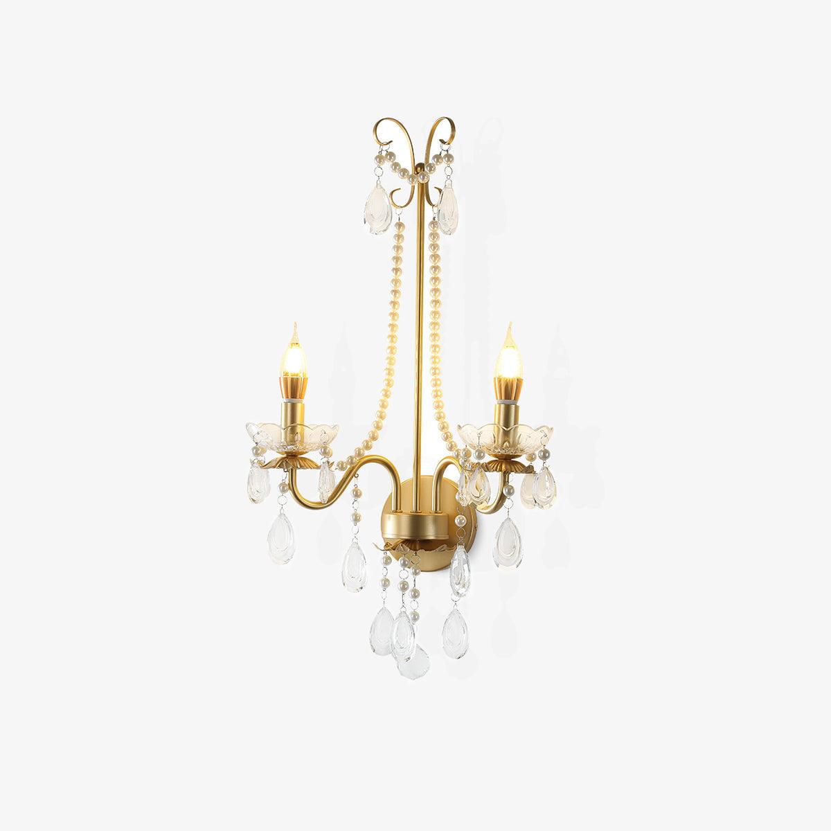 Crystal Pearl Chain Wall Lamp Wall lamp