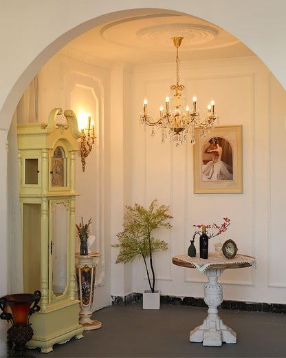 Crystal Pearl Chandelier Chandelier