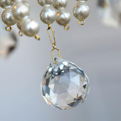 Crystal Pearl Chandelier Chandelier