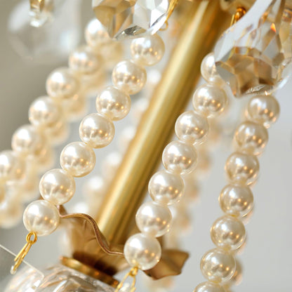 Crystal Pearl Chandelier Chandelier