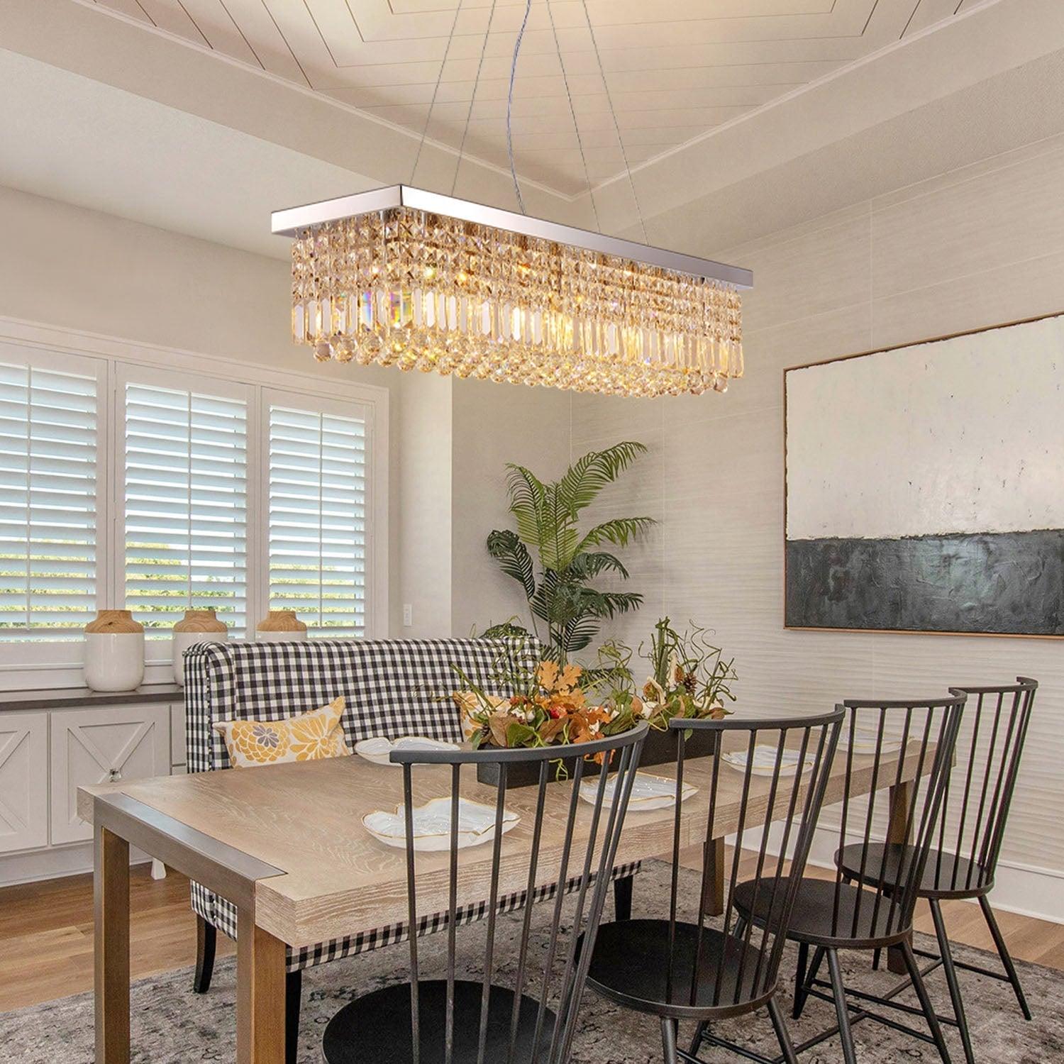 Crystal Raindrop Chandelier Chandelier