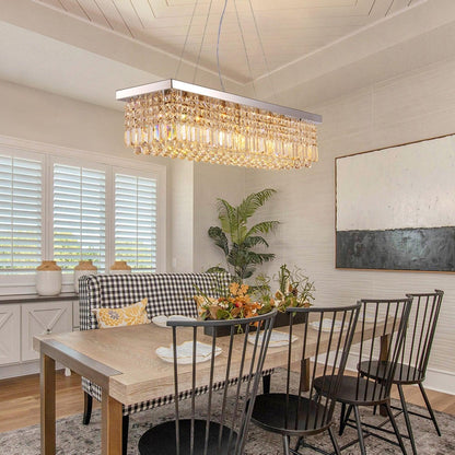 Crystal Raindrop Chandelier Chandelier