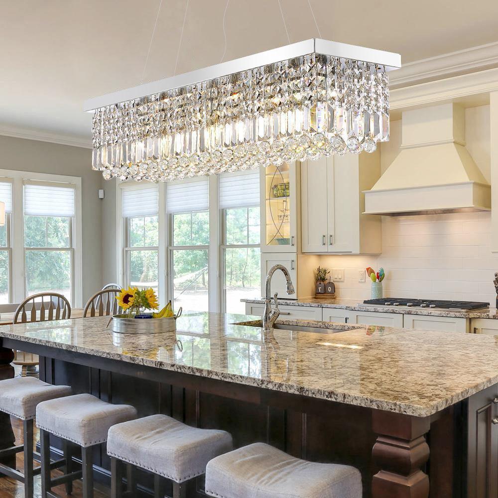 Crystal Raindrop Chandelier Chandelier