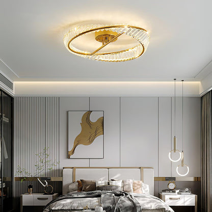 Crystal Rings Ceiling Lamp Ceiling lamp