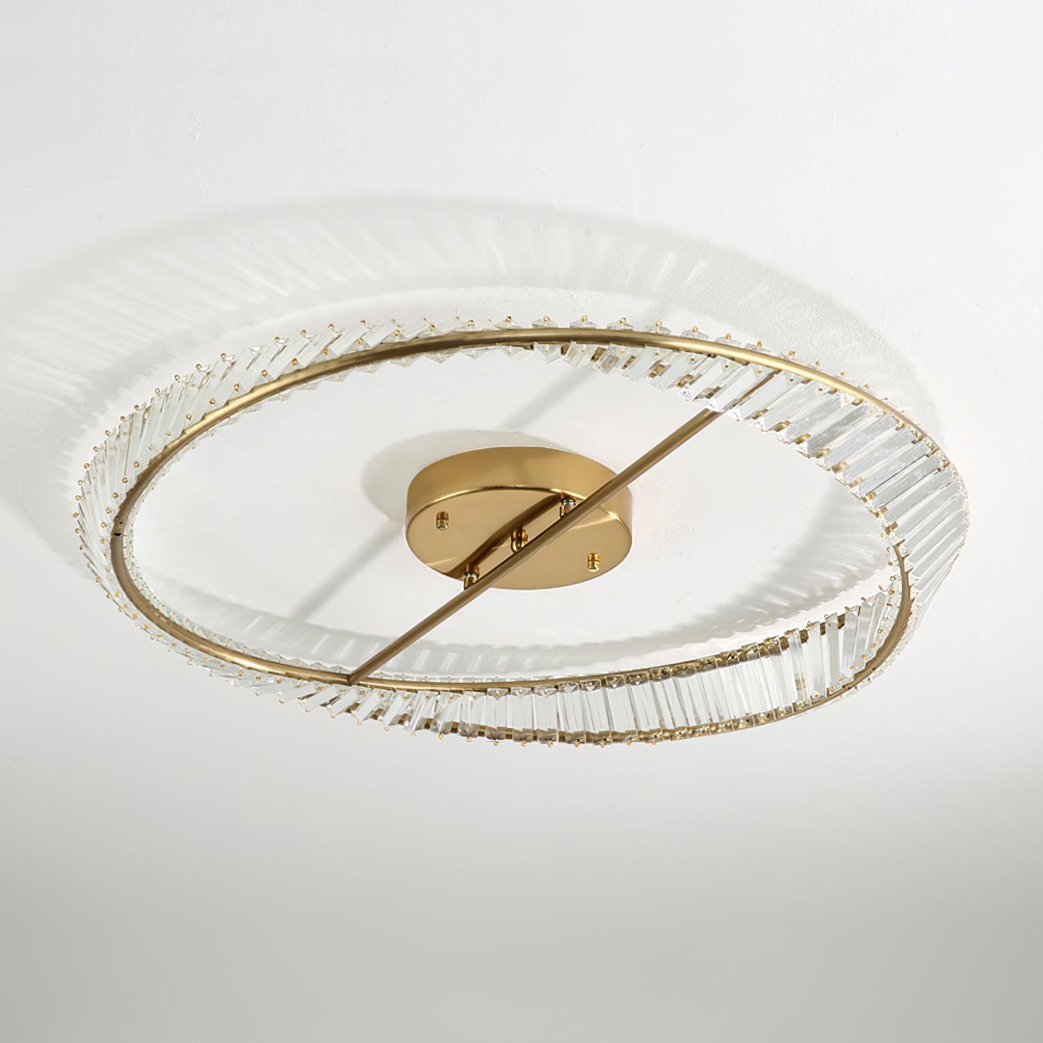 Crystal Rings Ceiling Lamp Ceiling lamp