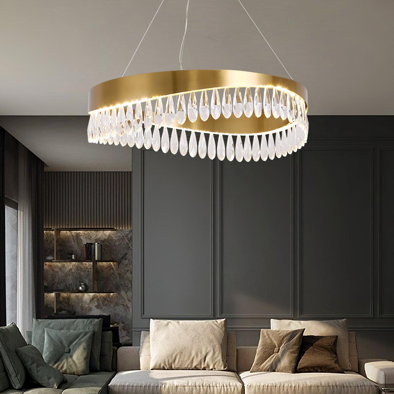Crystal Sticks Chandelier Chandelier