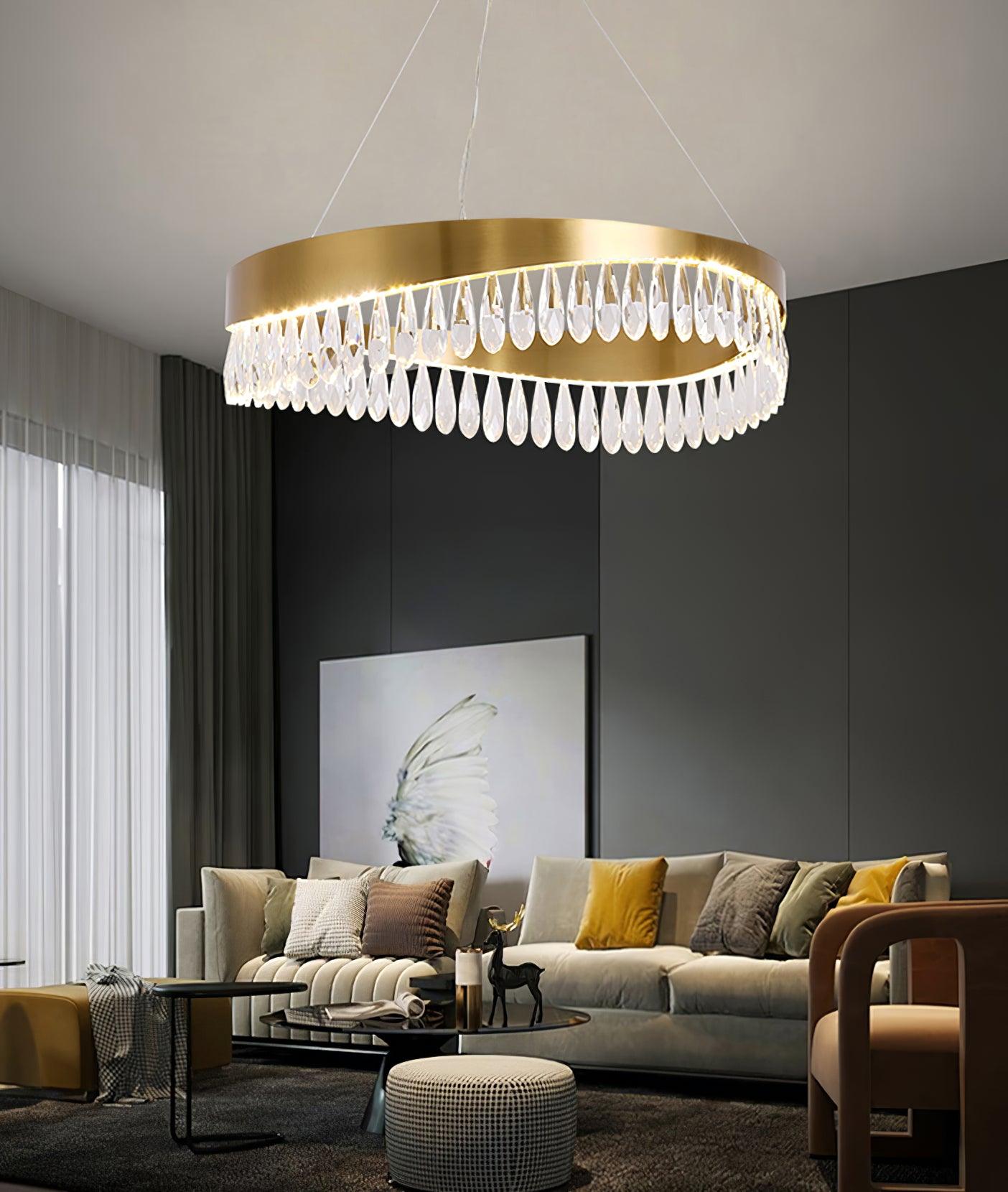 Crystal Sticks Chandelier Chandelier