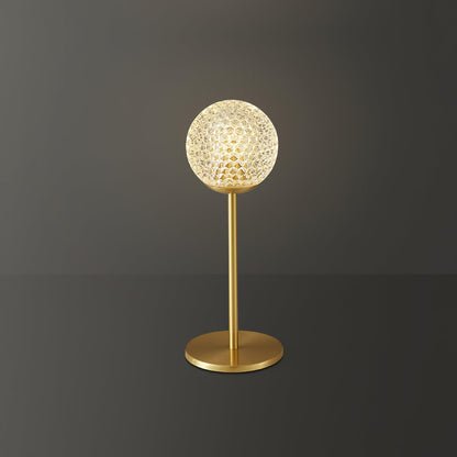Crystal Tealight Table Lamp Model A Dia 4.7″ x H 11.8″ / Dia 12cm x H 30cm / Brass / US plug Table lamp
