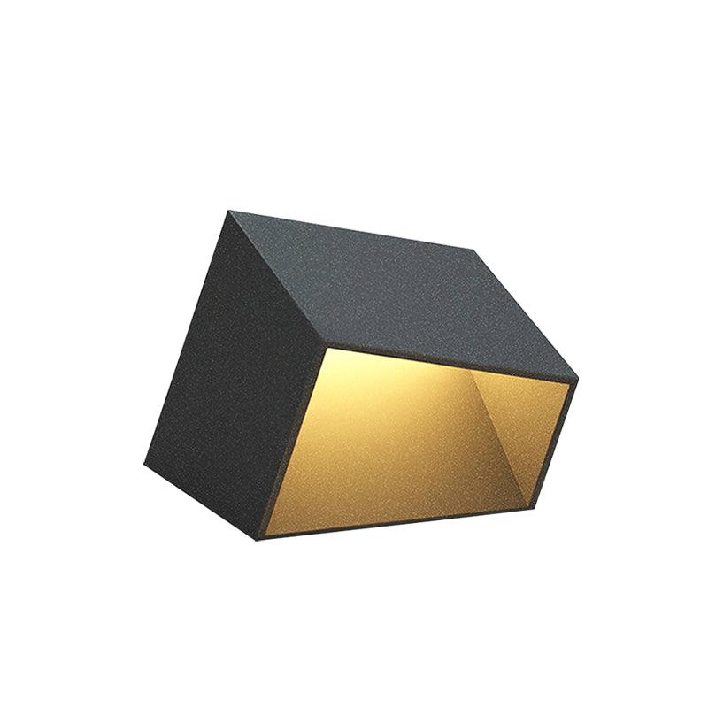 Cube Garden Outdoor Light Dia 8.3″ x H 5.9″ / Dia 21cm x H 15cm / Black / Warm Light Table lamp