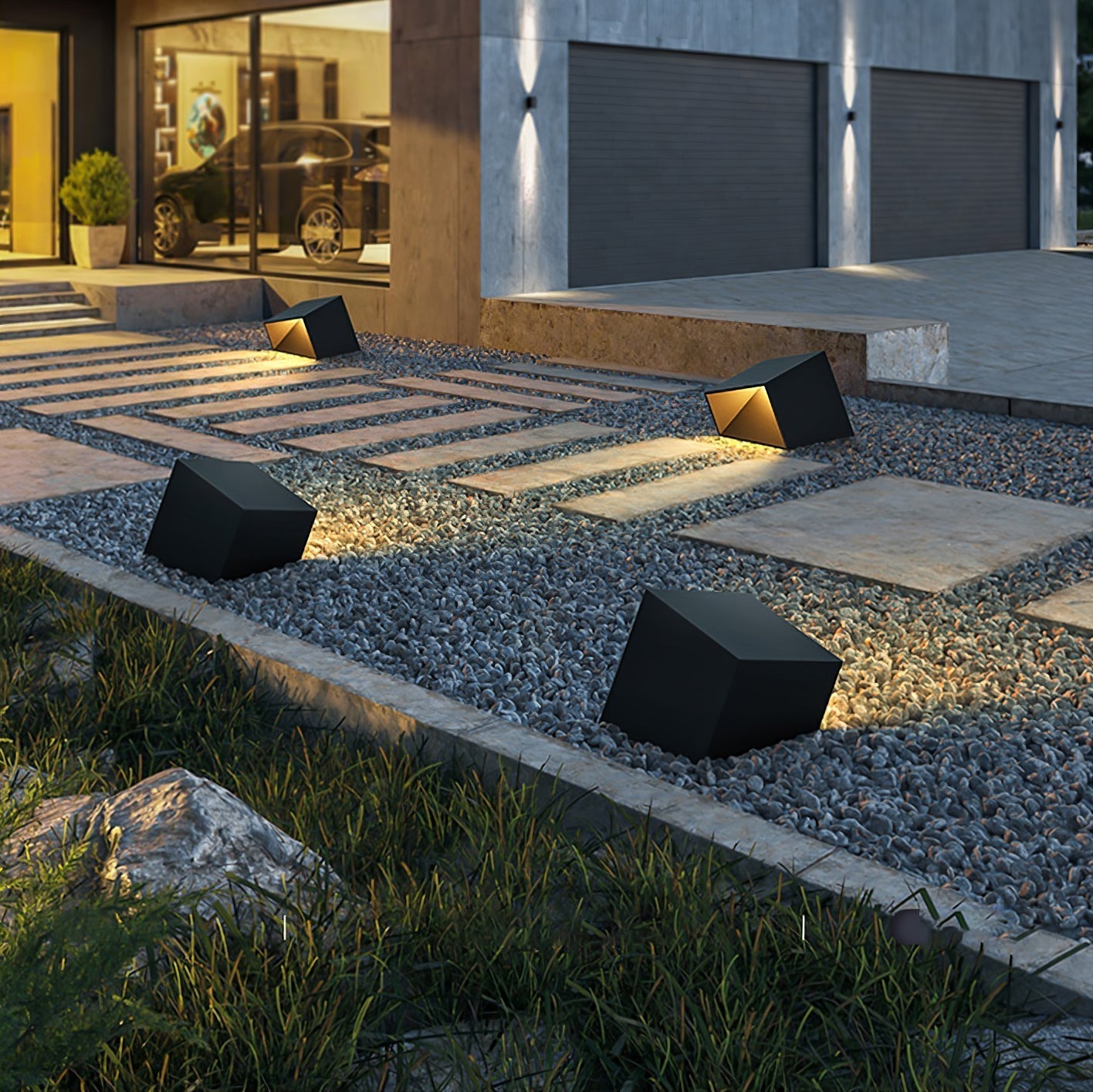 Cube Garden Outdoor Light Table lamp