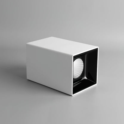 Cube Spotlight ? 3″ x H 3.7″ / Dia 7.5cm x H 9.5cm / White / Warm Light Ceiling lamp