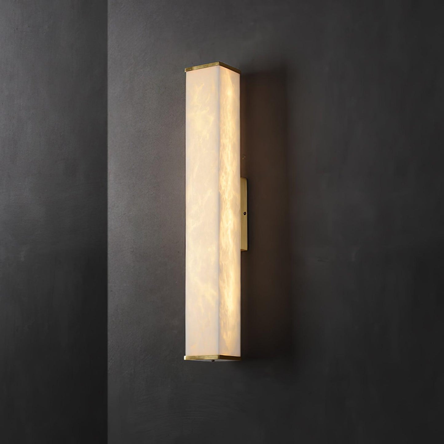 Cuboid Alabaster Wall Light Wall lamp