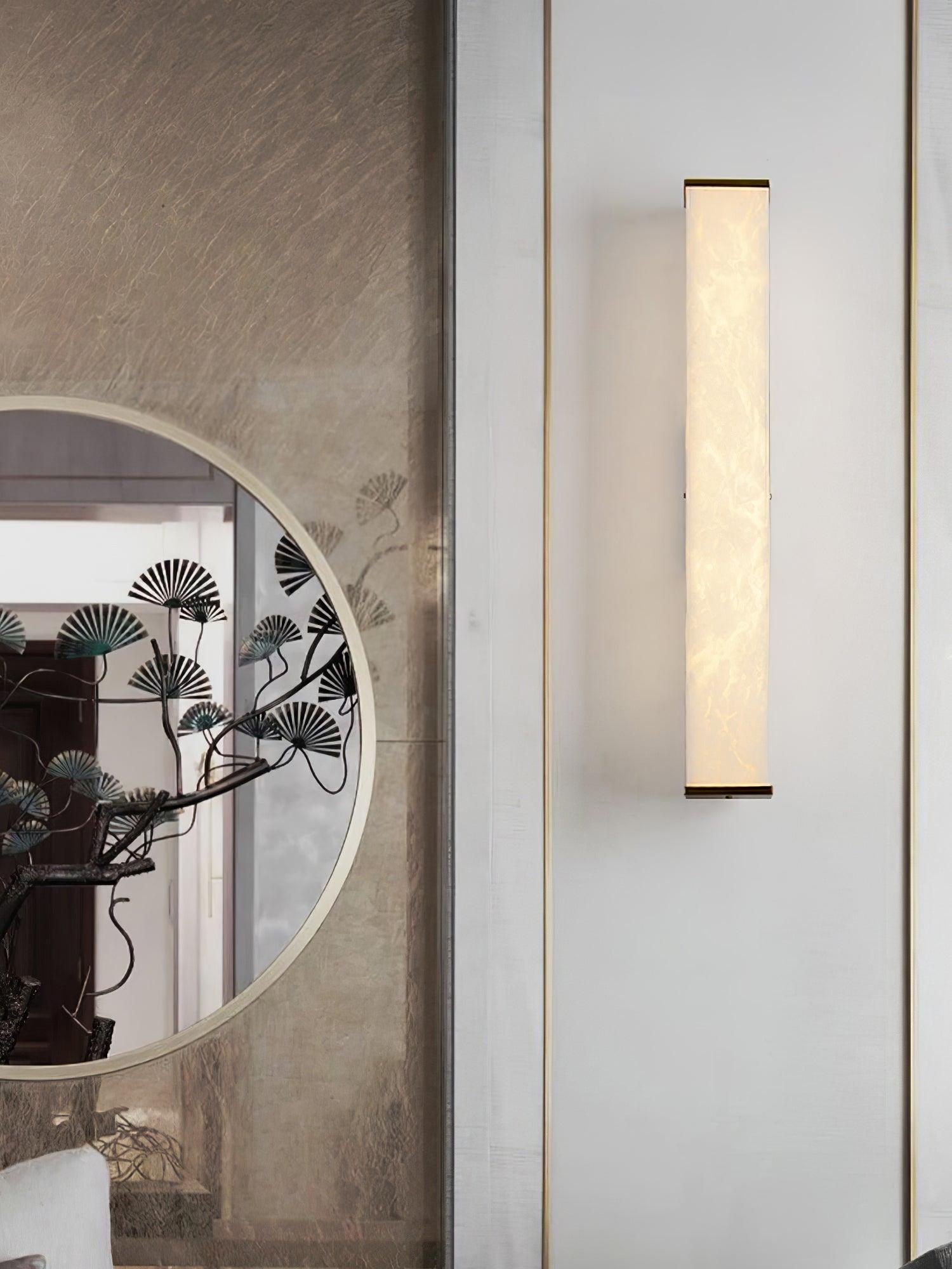 Cuboid Alabaster Wall Light Wall lamp
