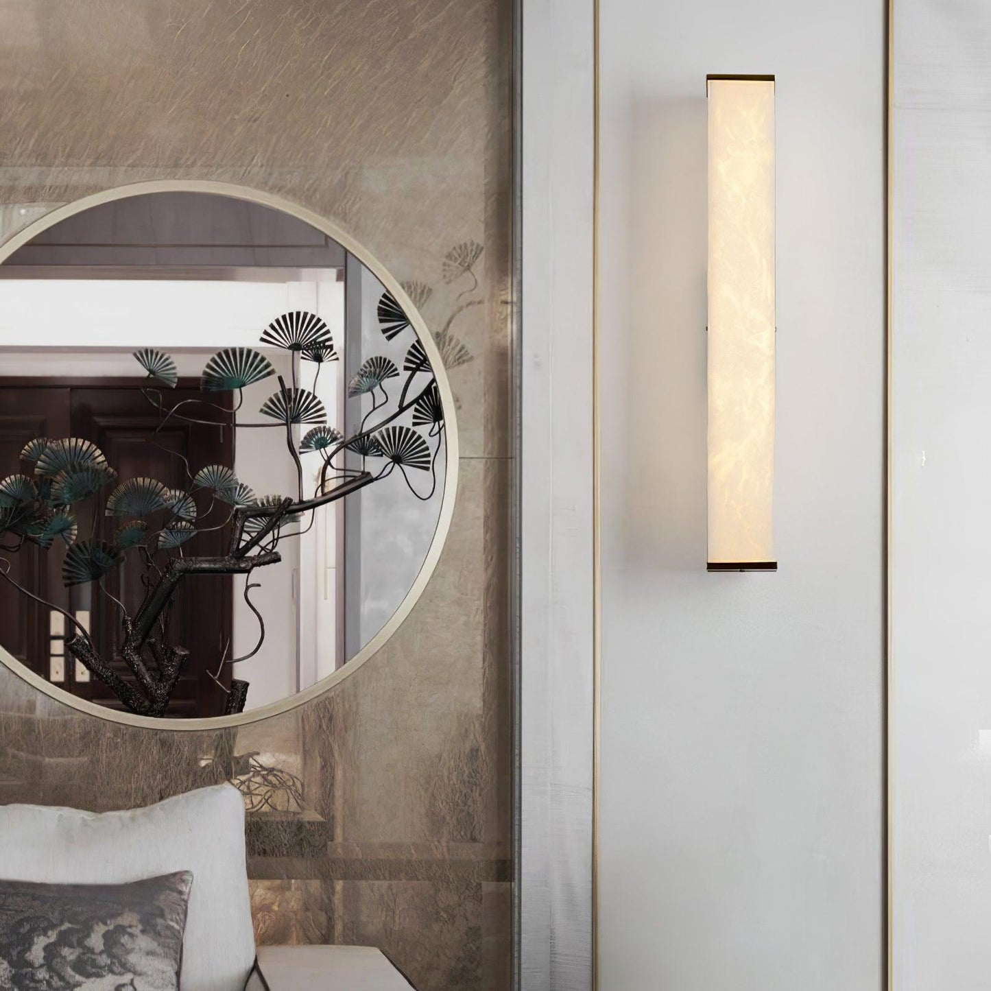 Cuboid Alabaster Wall Light Wall lamp