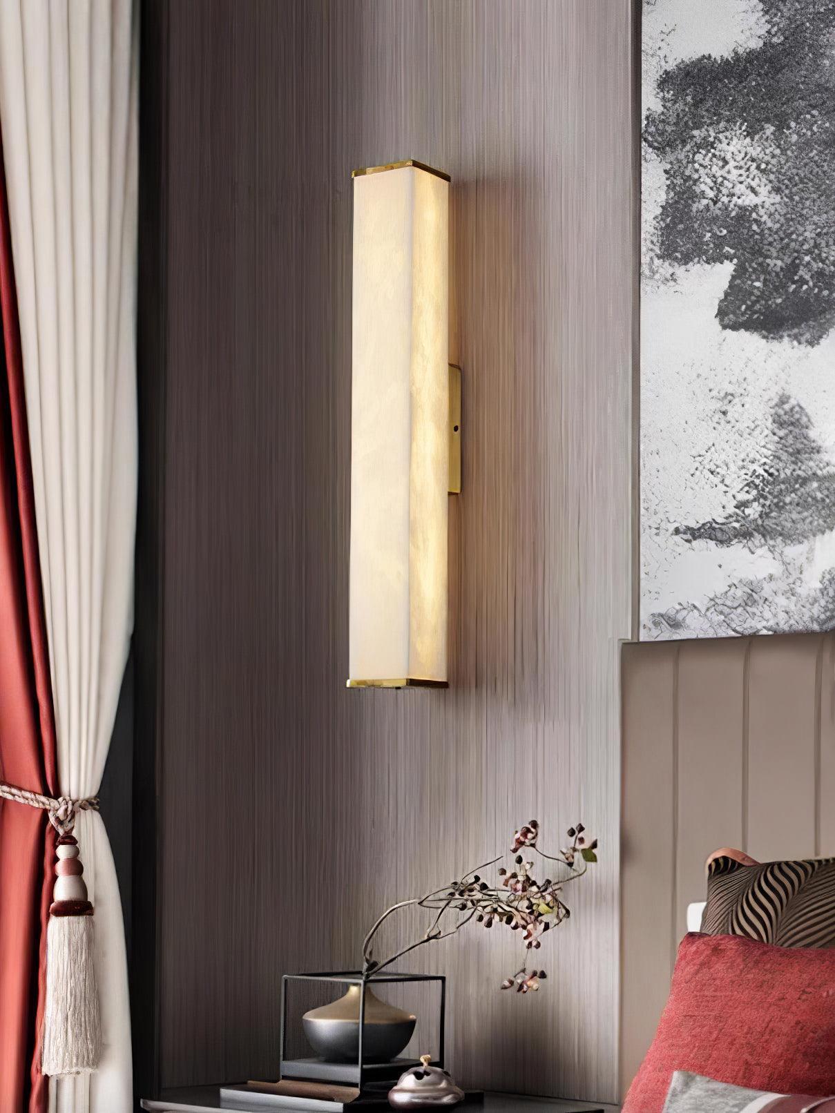 Cuboid Alabaster Wall Light Wall lamp