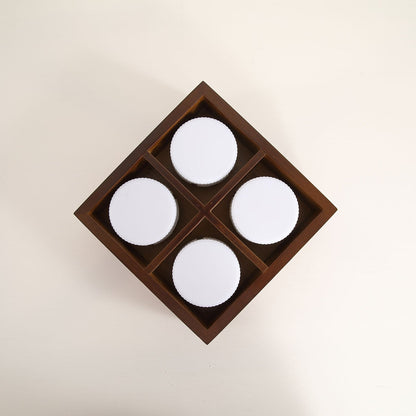Cobra Wood Ceiling Light