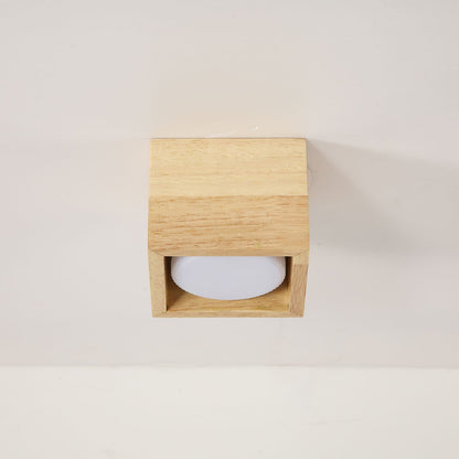 Cobra Wood Ceiling Light