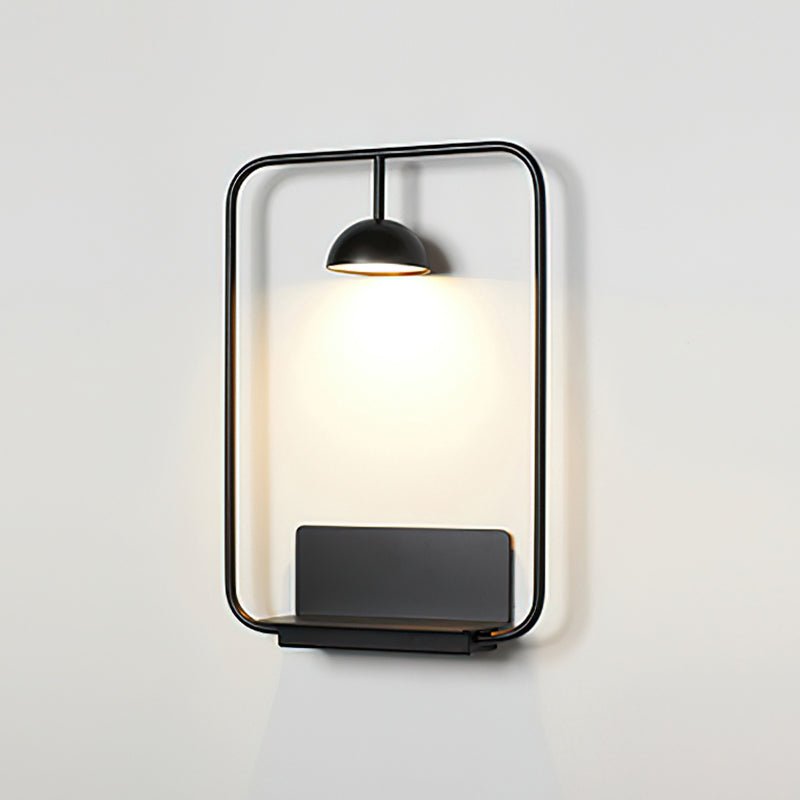 Cupolina Wall Lamp Dia 12.2″ x H 17.7″ / Black / Warm Light Wall lamp