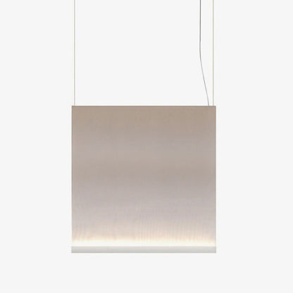 Curtain Pendant Lamp L 27.6″ x H 29.5″ / L 70cm x H 75cm / White / Warm White Pendant light