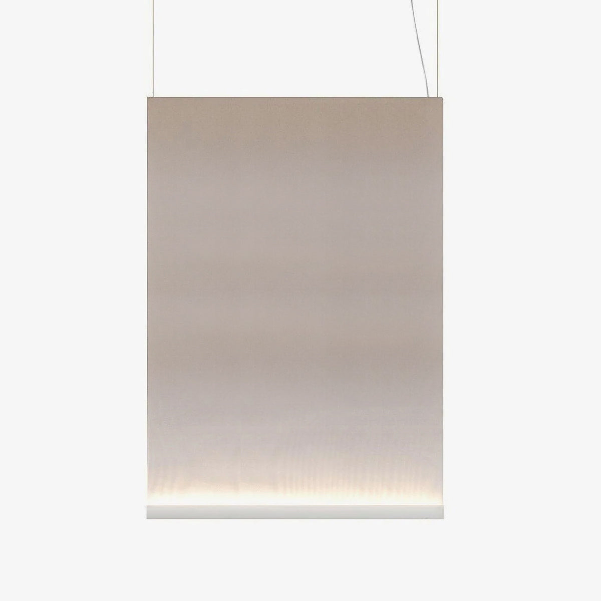 Curtain Pendant Lamp L 27.6″ x H 43.3″ / L 70cm x H 110cm / White / Warm White Pendant light