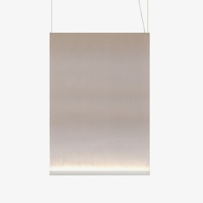 Curtain Pendant Lamp L 27.6″ x H 43.3″ / L 70cm x H 110cm / White / Warm White Pendant light